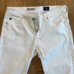 AG Stevie Ankle Petite White jeans size 27P